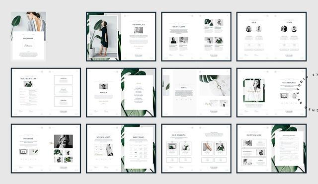 20款現(xiàn)代風(fēng)格畫冊設(shè)計欣賞/折頁設(shè)計-畫冊  第23張