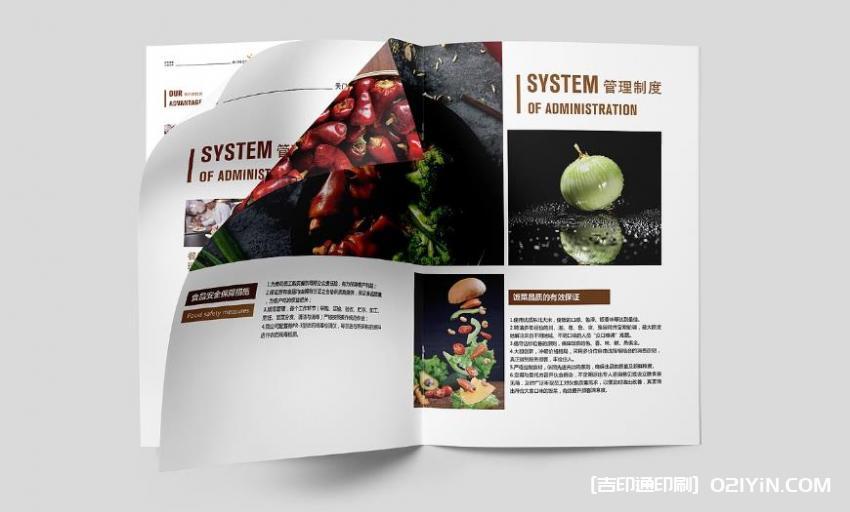 餐飲行業(yè)畫冊印刷